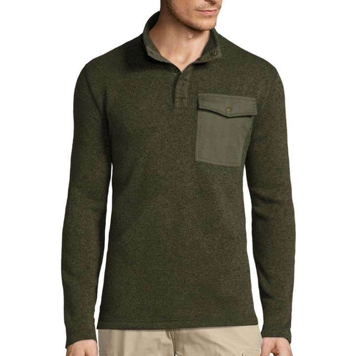 St. John's Bay Long-sleeve Terra Tek Pullover