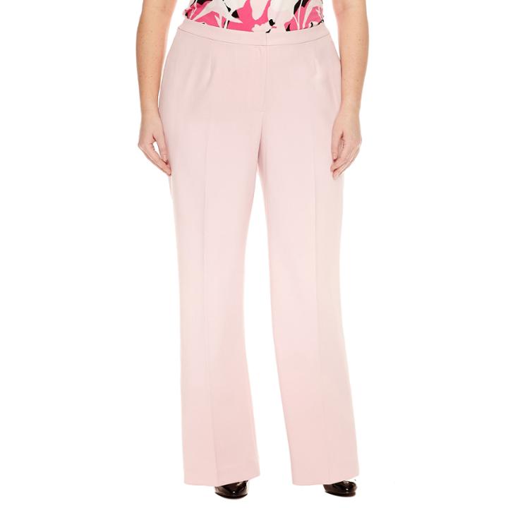 Black Label By Evan-picone Classic Fit Suit Pants-plus