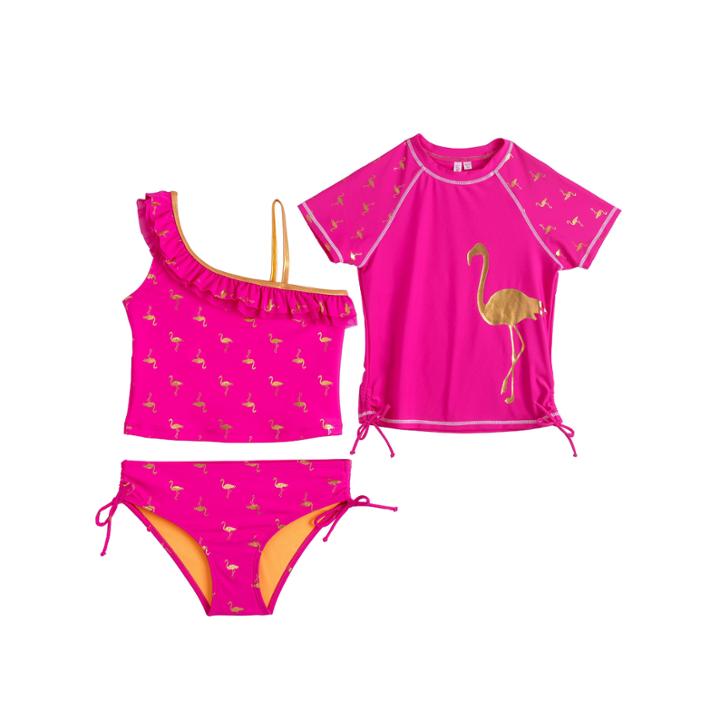 Wippete Solid Rash Guard Set