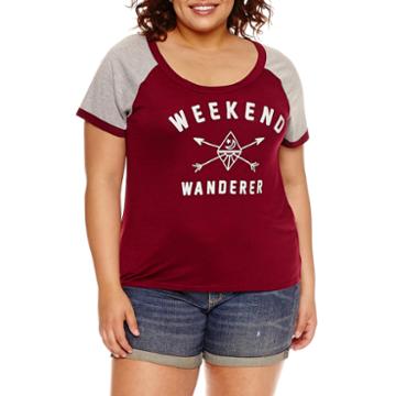 Arizona Weekend Wanderer Graphic T-shirt- Juniors Plus