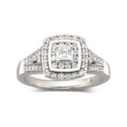 I Said Yes 1/2 Ct. T.w. Certified Diamond Multi-top Engagement Ring