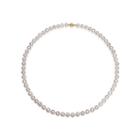 Aa Quality Cultured Freshwater Pearl 14k Yellow Gold 18 Strand Necklace