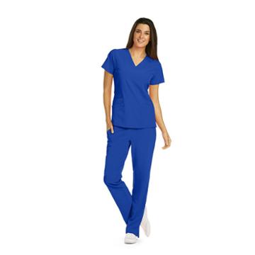 Barco One Womens V Neck Scrub Top