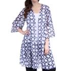 24/7 Comfort Apparel Women's 3/4 Sleeve Layering Shrug
