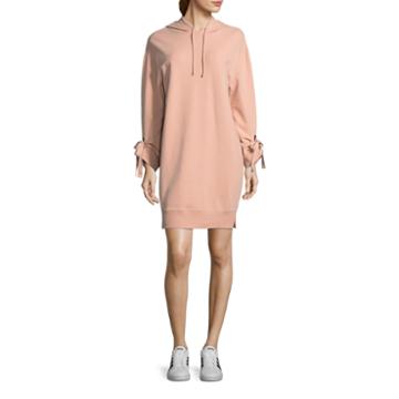 Project Runway Hooded Sweatshirt Dress