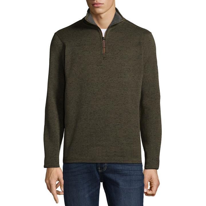 Victory Heather Fleece Quarter Zip Pullover