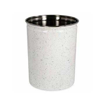 Scribble Spatterware Waste Basket