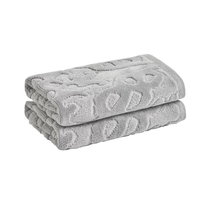Loft By Loftex Trellis Sculpted Jacquard 2-pc. Washcloth Set