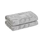 Loft By Loftex Trellis Sculpted Jacquard 2-pc. Washcloth Set