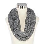 Mixit&trade; Sequin Scroll Crochet Scarf