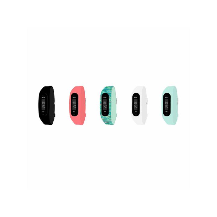 B-fit Womens Activity Tracker & 5pc. Interchangeable Band Set-bfs2353bk659-078
