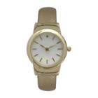 Olivia Pratt Womens Gold Tone Strap Watch-26861gold