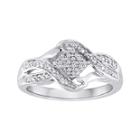 1/10 Ct. T.w. Diamond Sterling Silver Ring