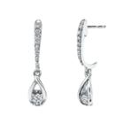 Sirena 1/3 Ct. T.w. White Diamond 14k Gold Drop Earrings