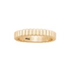 In Love 14k Rose Gold Wavy Band