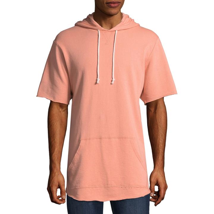 Arizona Short Sleeve Terry Cloth Hoodie