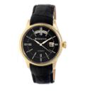 Heritor Vernon Mens Black Strap Watch-herhr5807