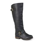 Journee Collection Spokane Studded Riding Boots