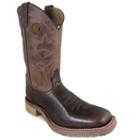Smoky Mountain Men's Parker 11 Waxed Distress Crackle Leather Cowboy Boot