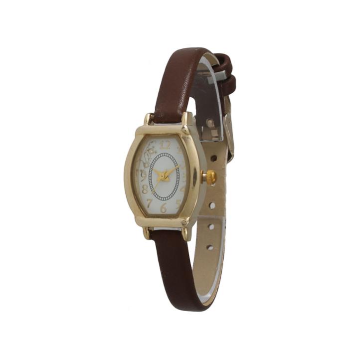 Olivia Pratt Womens Petite Brown Leather Watch 13420brown
