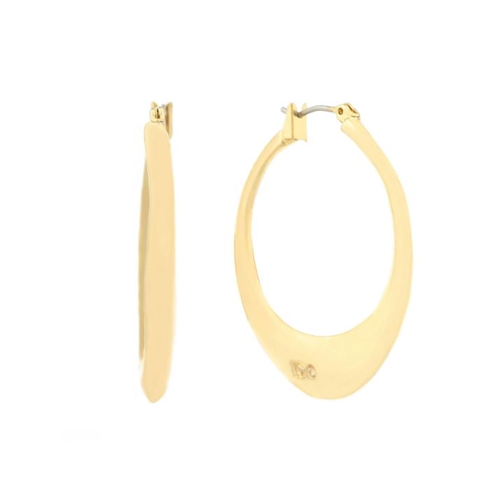 Liz Claiborne Goldtone Hoop Hoop Earrings