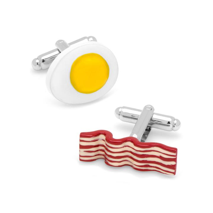 Bacon And Egg Cuff Links