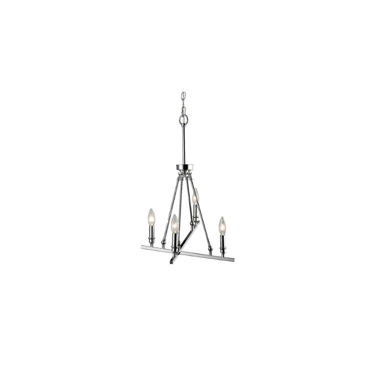 Garvin 4-light Chandelier In Chrome