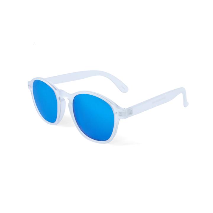 Clear Sunglasses With Blue Lens