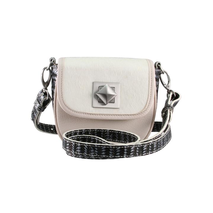 Adrienne Landau Ibiza Leather Convertible Crossbody Bag