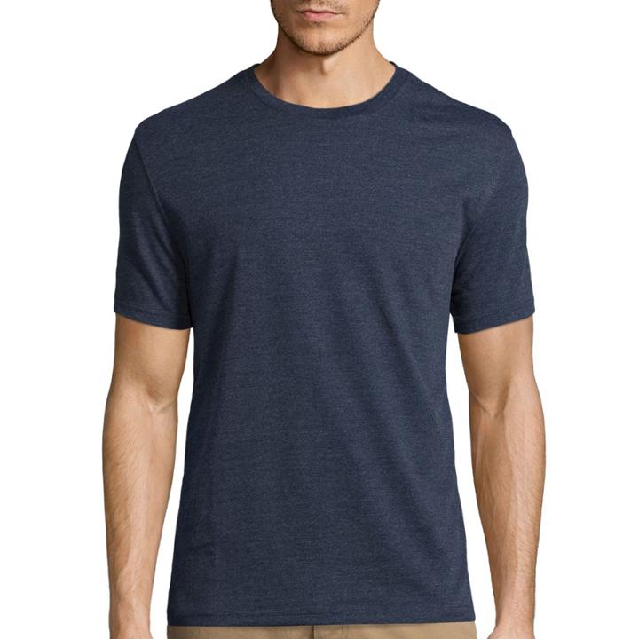 St. John's Bay Short-sleeve Slim-fit Heather Tee