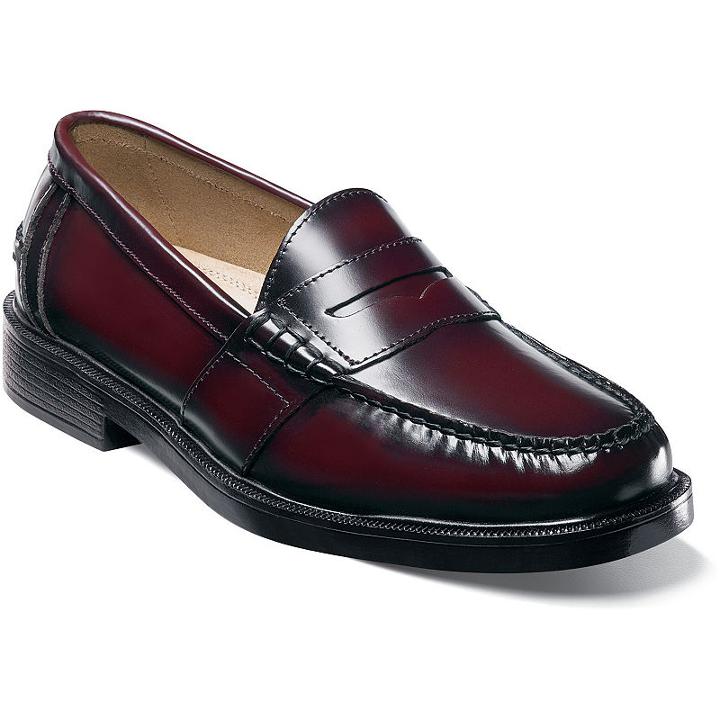Nunn Bush Lincoln Mens Moc Toe Dress Penny Loafers