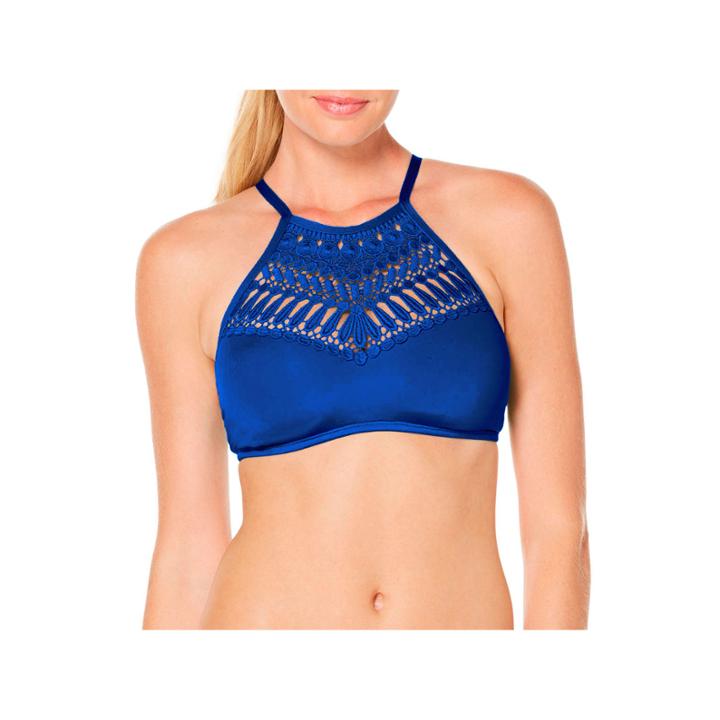 Coastal Zone By Jantzen High Neck Swimsuit Top