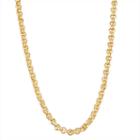 Semisolid Curb 20 Inch Chain Necklace