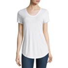 A.n.a Short Sleeve Scoopneck T-shirt