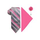 Jf J.ferrar Stripe Tie Set