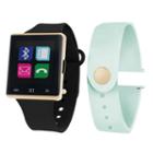 Itouch Air Air Activity Tracker & Interchangeable Band Set Black/mint Unisex Multicolor Smart Watch-jcp2724g724-blm