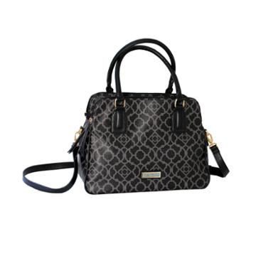 Waverly Lattice Large Satchel