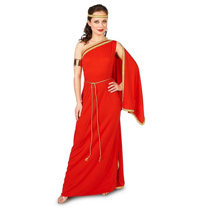 Royal Ruby Toga Adult Costume