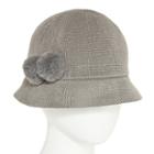 August Hat Co. Inc. Double Pom Cloche Hat