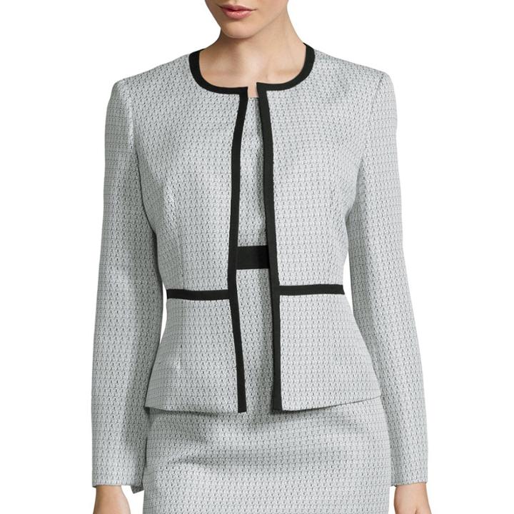 Black Label By Evan-picone Contrast Jacket