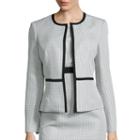 Black Label By Evan-picone Contrast Jacket
