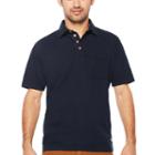 Smith Workwear Short Sleeve Solid Knit Polo Shirt
