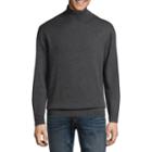 Claiborne Turtleneck Long Sleeve Pullover Sweater