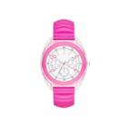 Womens Multifunction-look Silicone Expansion Strap Watch