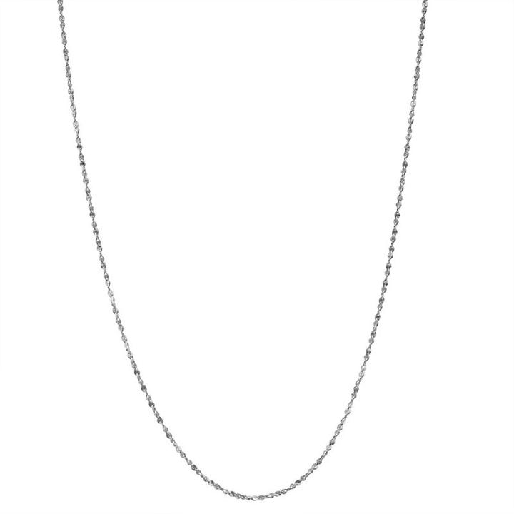 Solid 15 Inch Chain Necklace