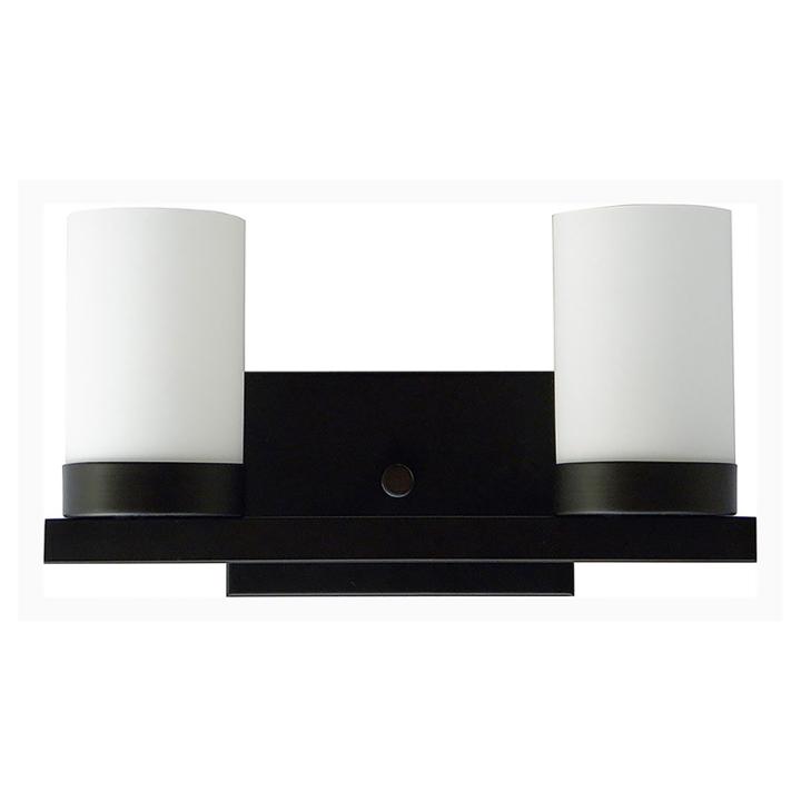 Harvey 2-light Bronze Bath Vanity