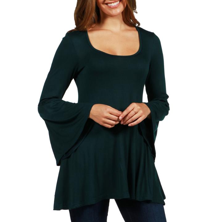 24/7 Comfort Apparel Del Mar Tunic Top