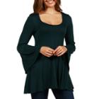 24/7 Comfort Apparel Del Mar Tunic Top