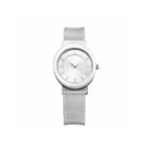 Mixit Womens Silver-tone Mesh Bangle Watch