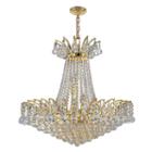 Empire Collection 11 Light Large Round Crystal Chandelier